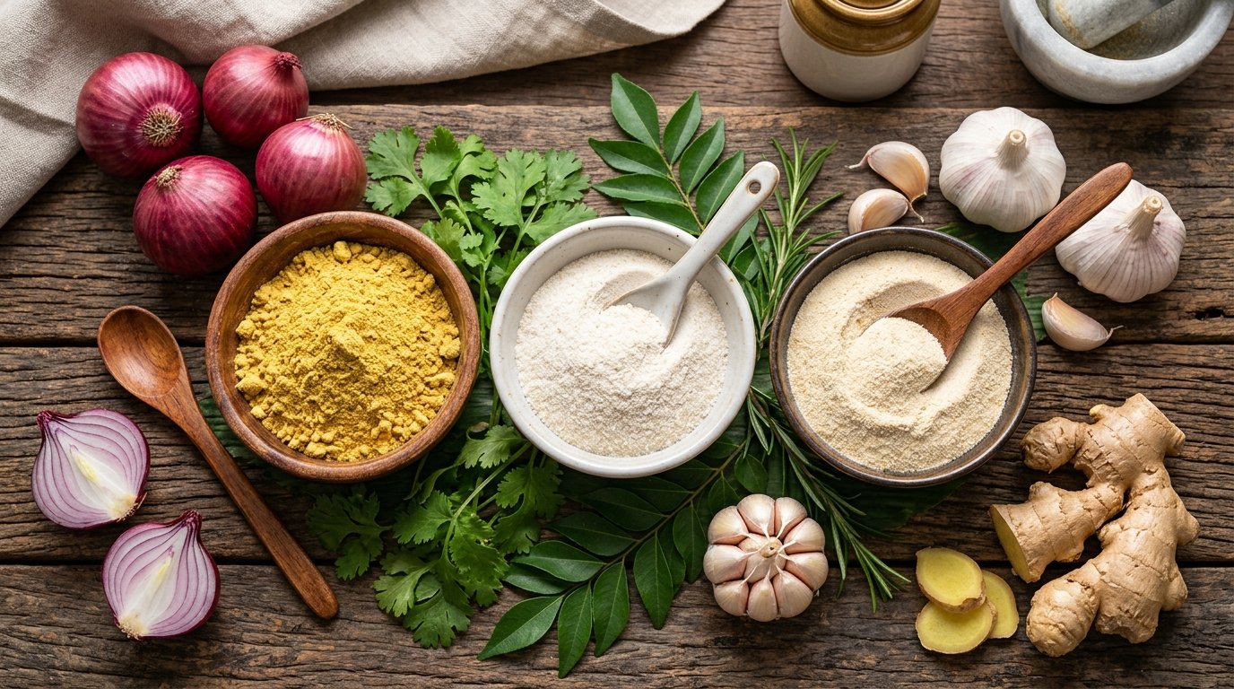 Heavenshome Spice Powders & Raw Ingredients